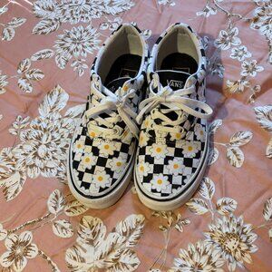 Vans® Doheny Flower Checkerboard Women's Sneakers